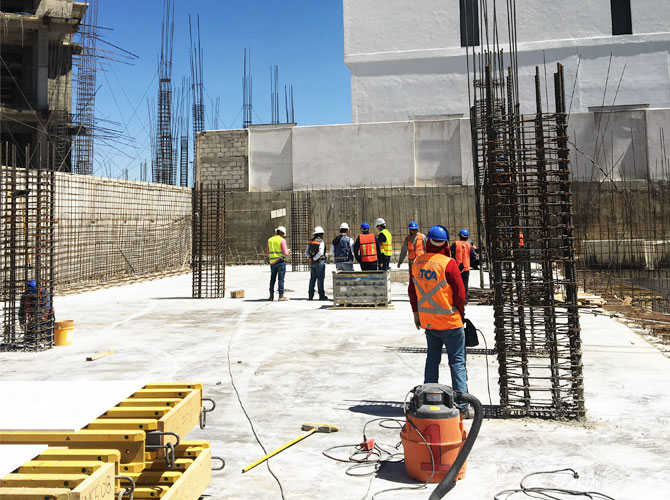 desarrollo  construccion  trabajadores  materiales  habitacional  puebla