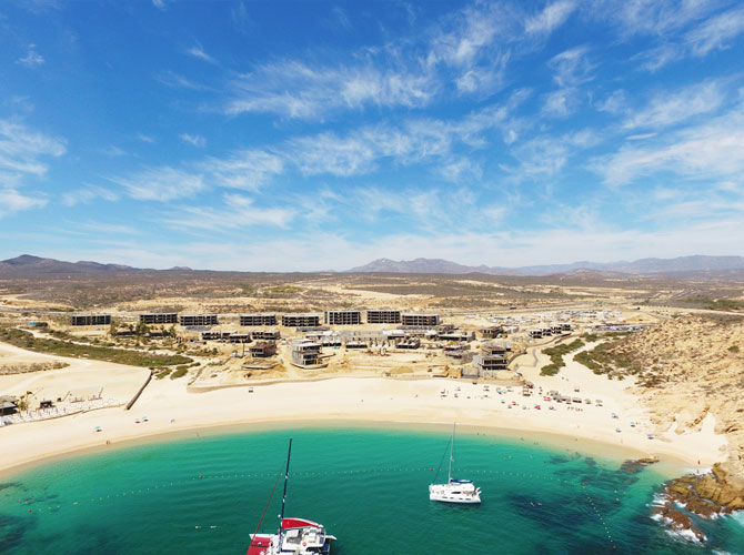 desarrollo  construccion  vista  aerea  los  cabos  baja  california